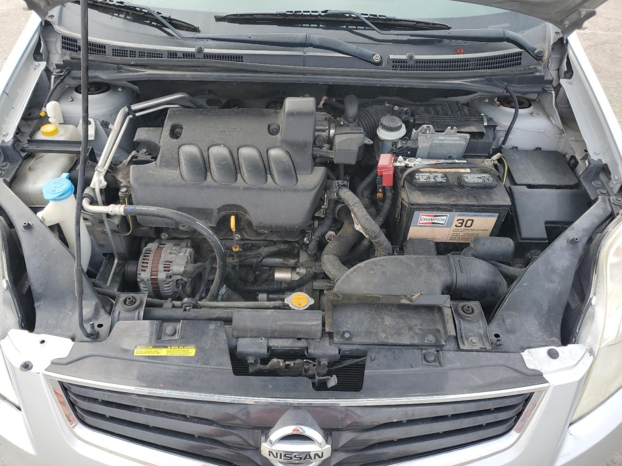 2012 Nissan Sentra VIN 3N1AB6AP3CL613978 Copart auction photo, mechanical / front end damage thumbnail 11