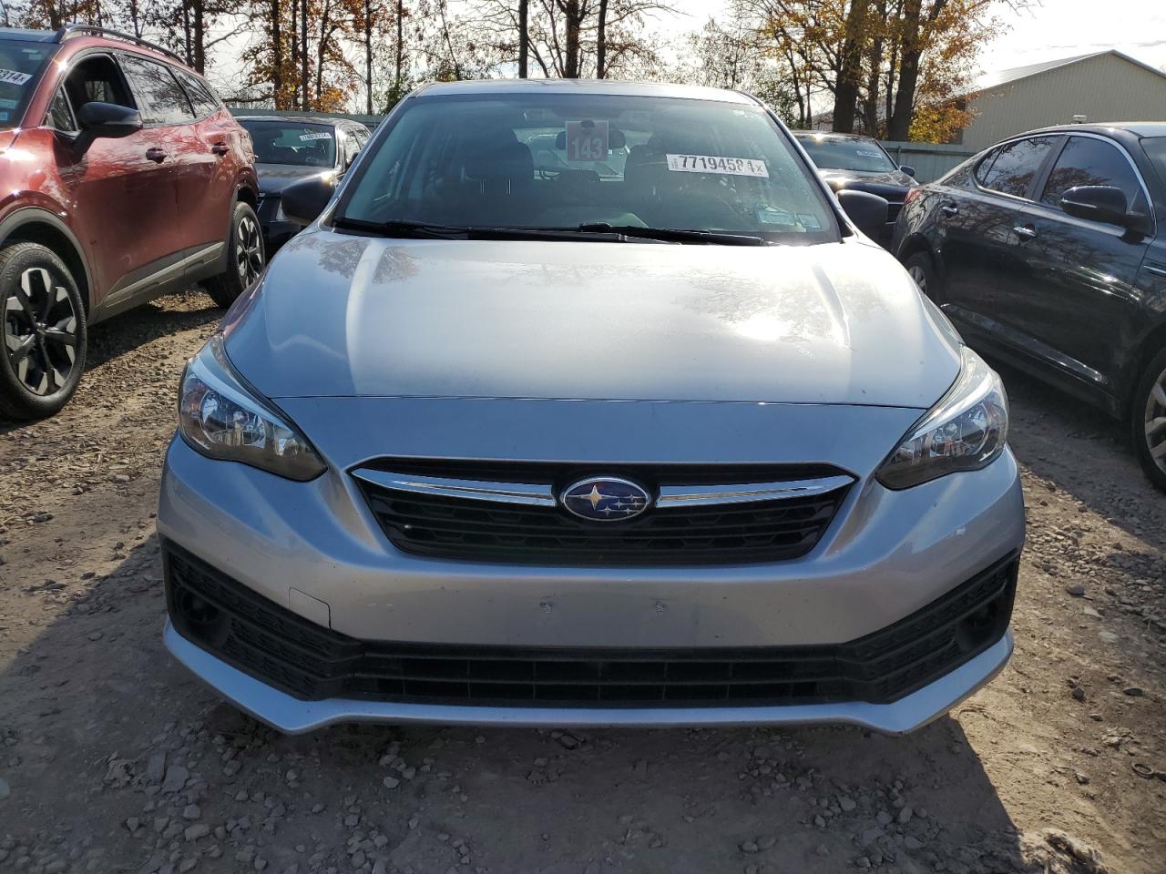 2020 Subaru Impreza VIN 4S3GTAB68L3700056 Copart auction photo, front end / side damage thumbnail 5