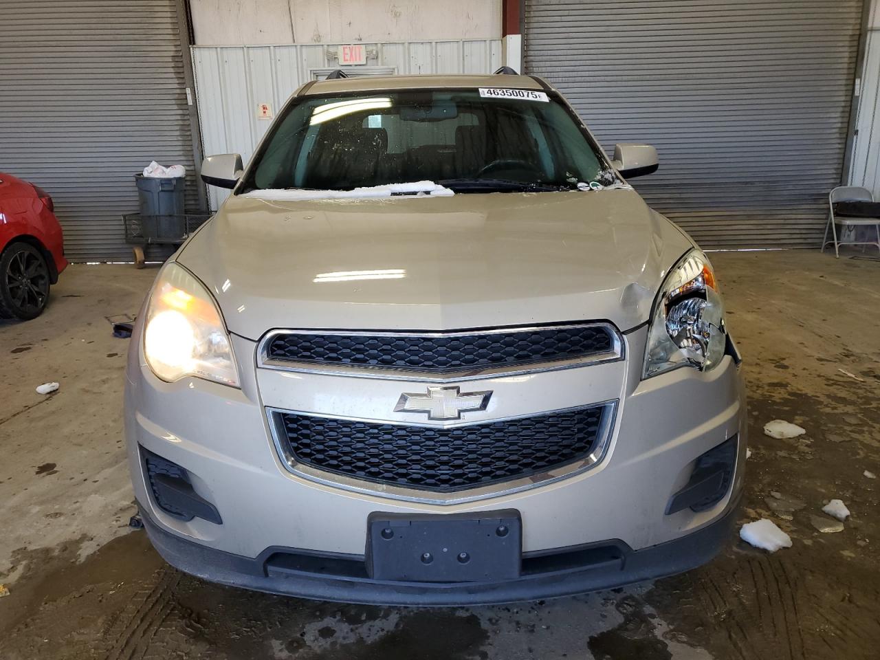 2011 Chevrolet Equinox VIN 2GNALDEC9B1260188 Copart auction photo, front end / side damage thumbnail 5