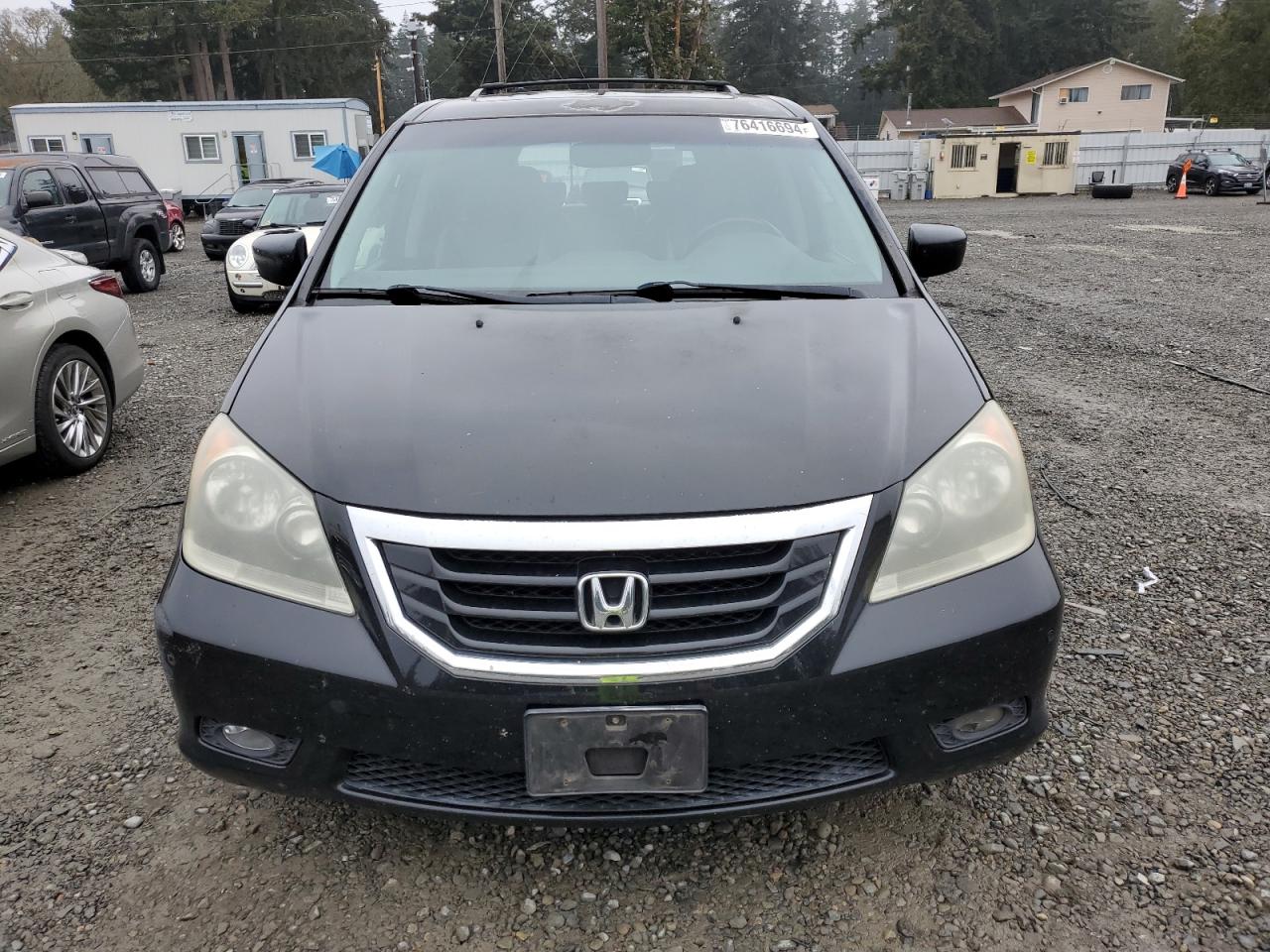 2010 Honda Odyssey VIN 5FNRL3H91AB068927 Copart auction photo, rear end damage thumbnail 5