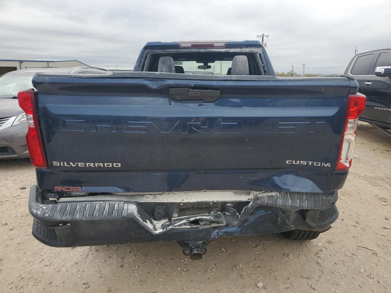 2019 Chevrolet Silverado VIN 1GCRWBEH5KZ394464 Copart auction photo, all over damage thumbnail 6