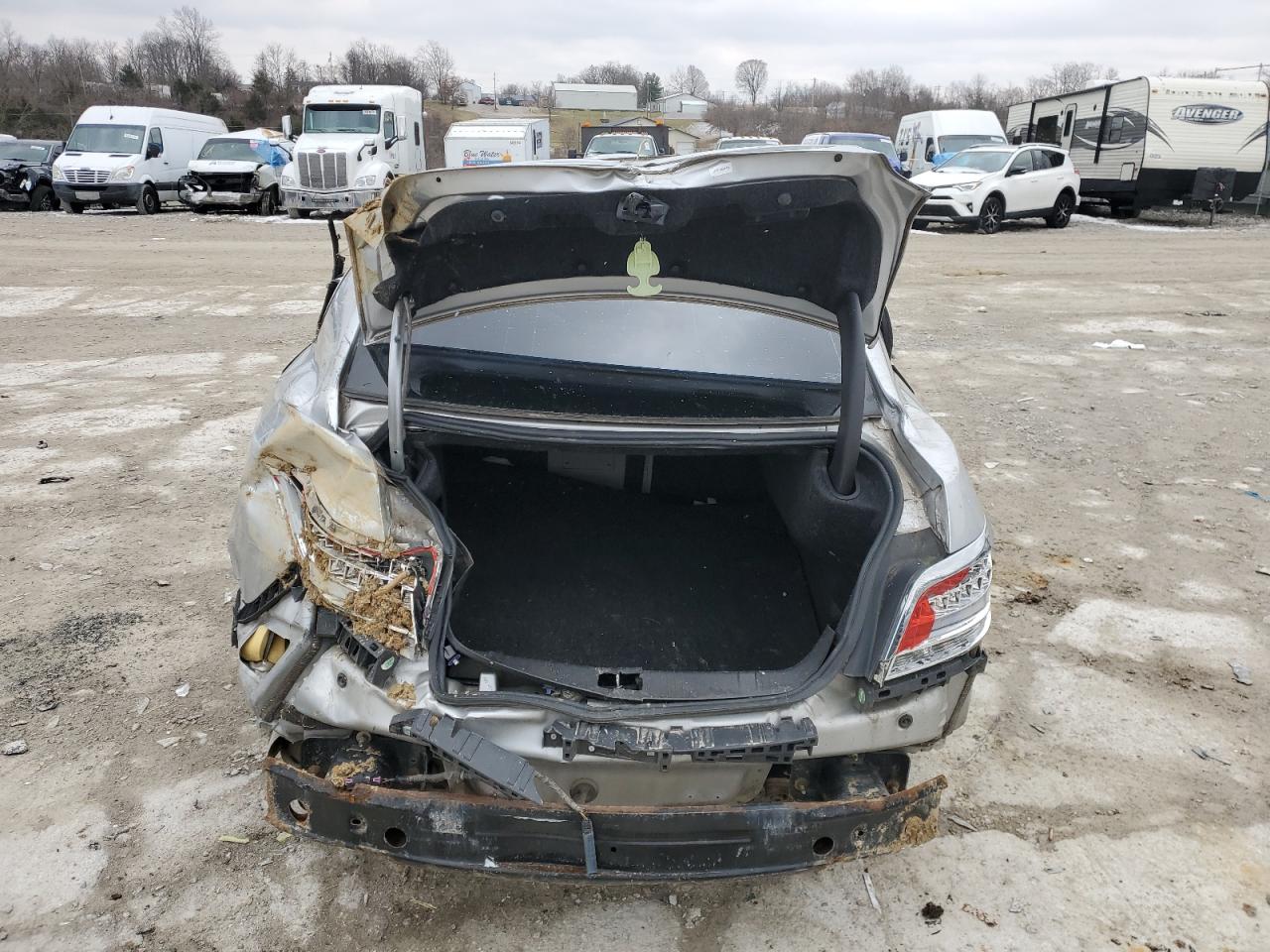 2010 Buick LaCrosse VIN 1G4GE5GV3AF227210 Copart auction photo, rollover / all over damage thumbnail 6