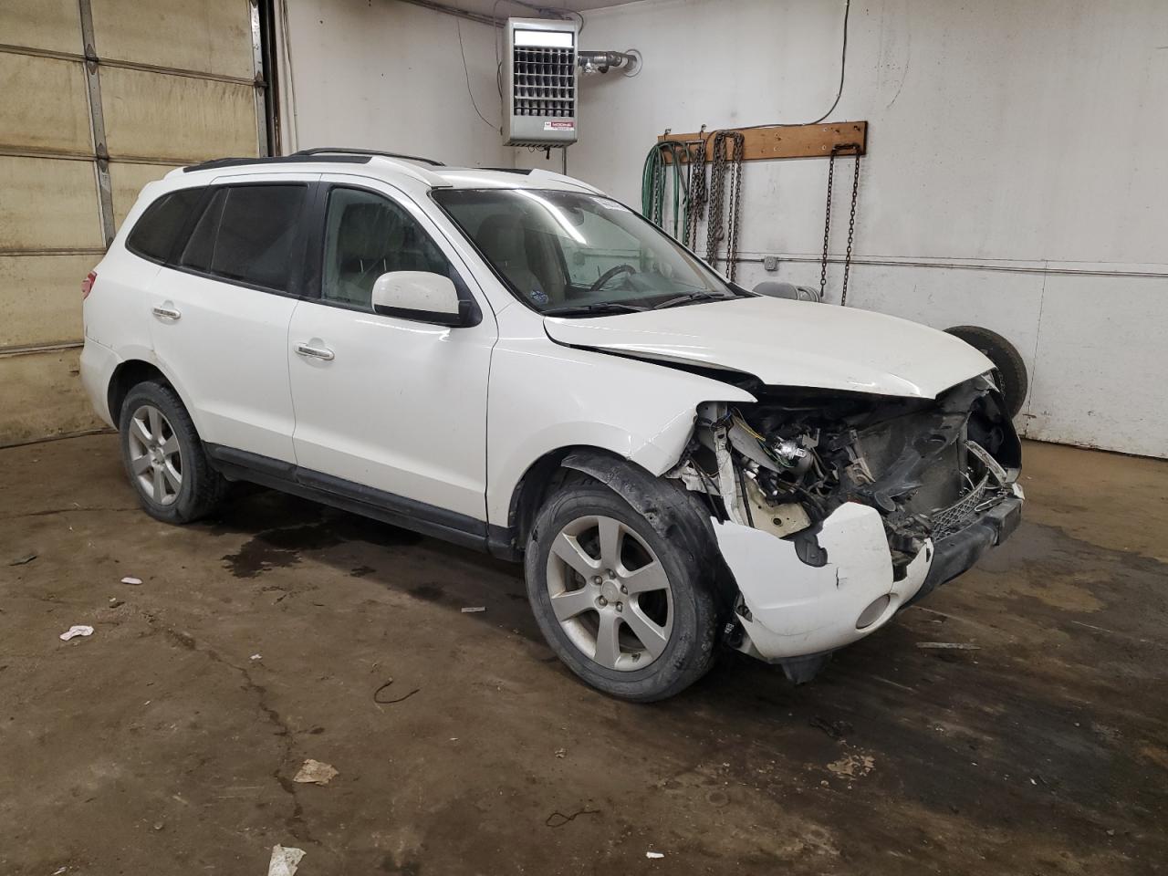 2007 Hyundai Santa Fe VIN 5NMSH73E57H072372 Copart auction photo, front end damage thumbnail 4