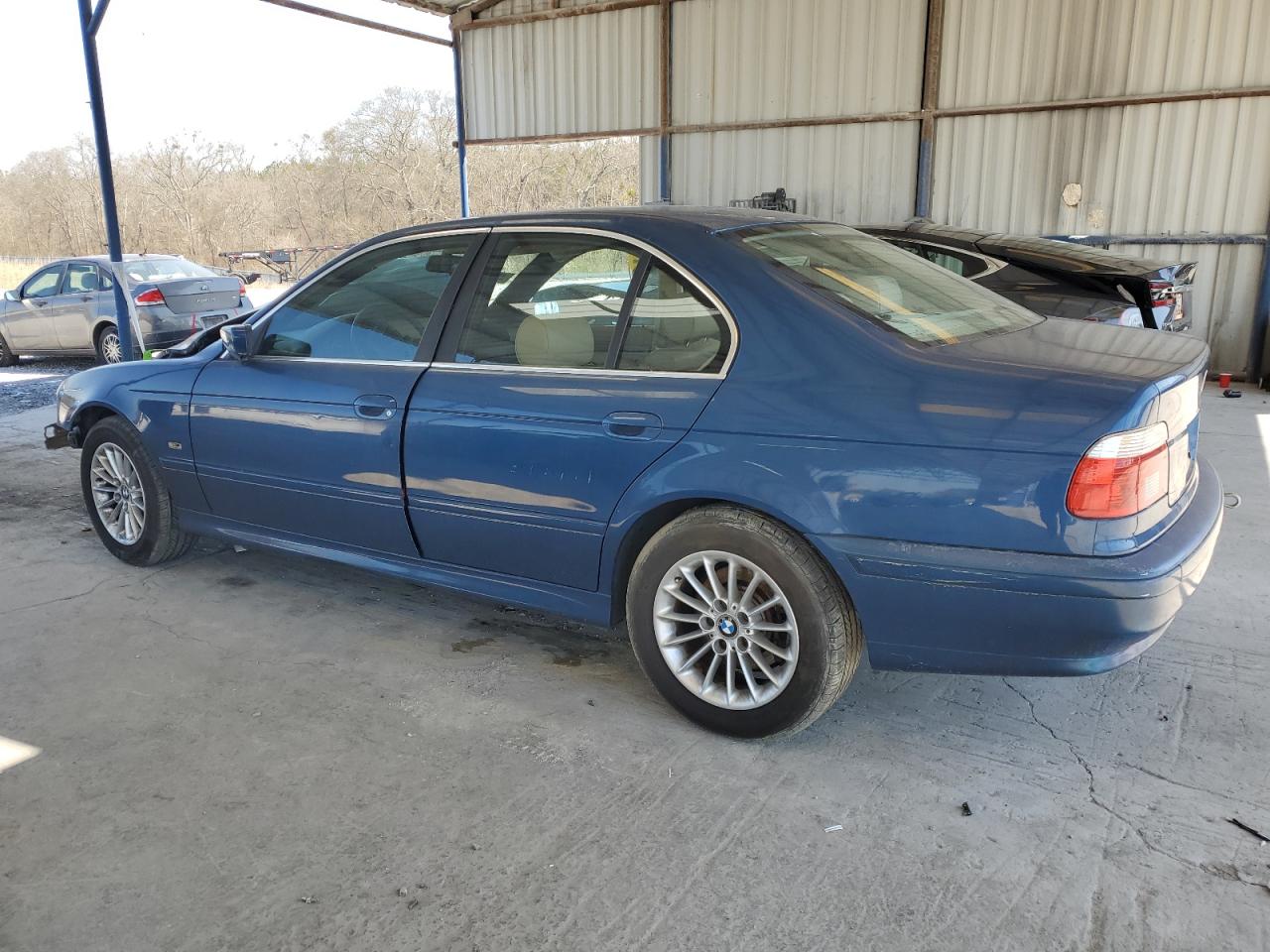 2001 BMW 5er VIN WBADT43431GX20624 Copart auction photo, front end / minor dent/scratches damage thumbnail 2