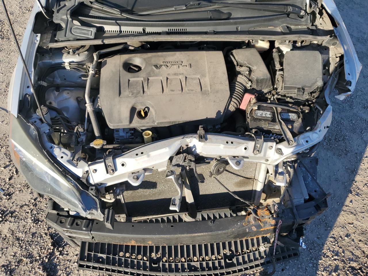 2017 Toyota Corolla VIN 5YFBURHE1HP674659 Copart auction photo, front end damage thumbnail 12