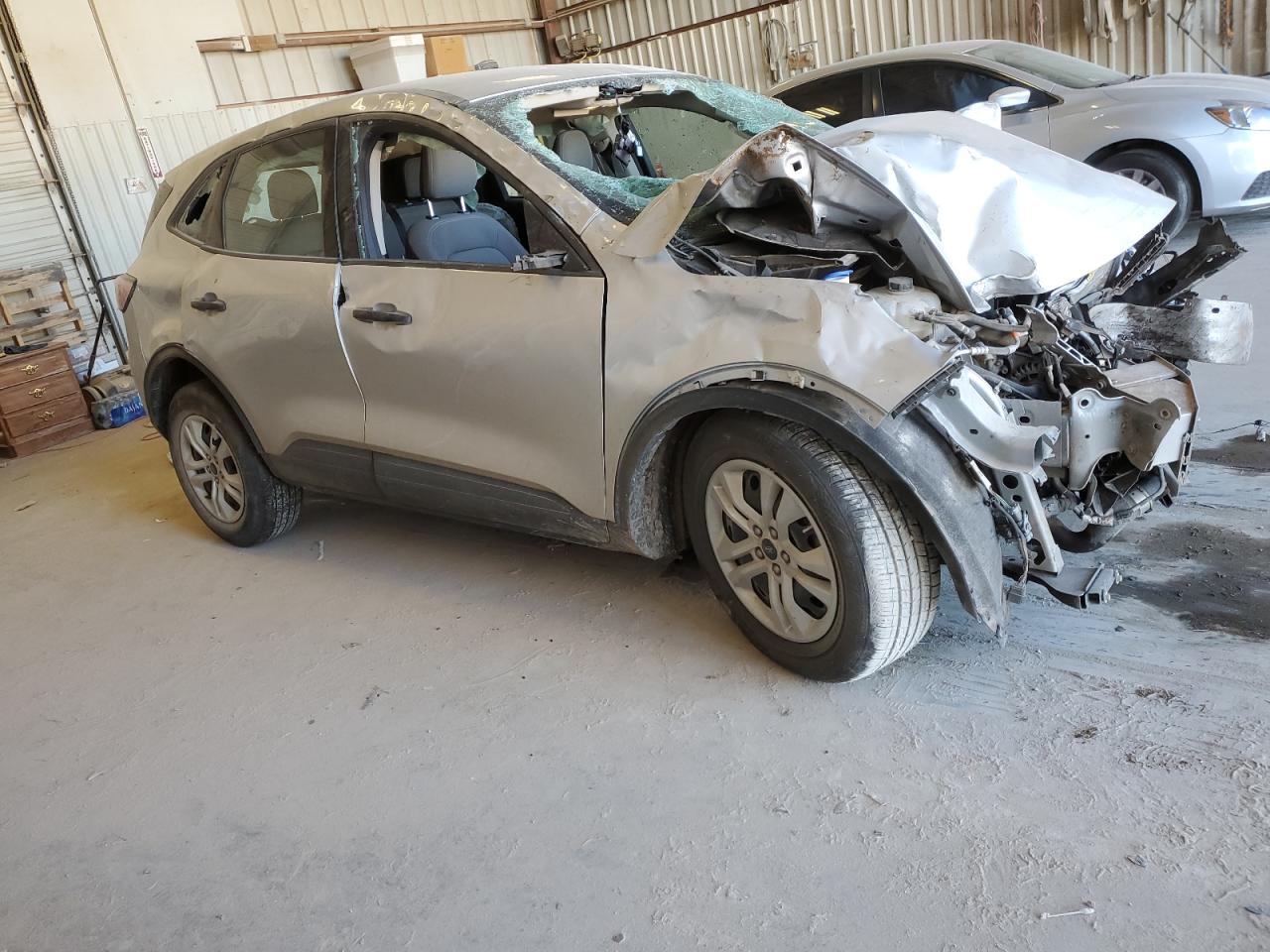 2020 Ford Escape VIN 1FMCU0F68LUC37194 Copart auction photo, front end / all over damage thumbnail 4