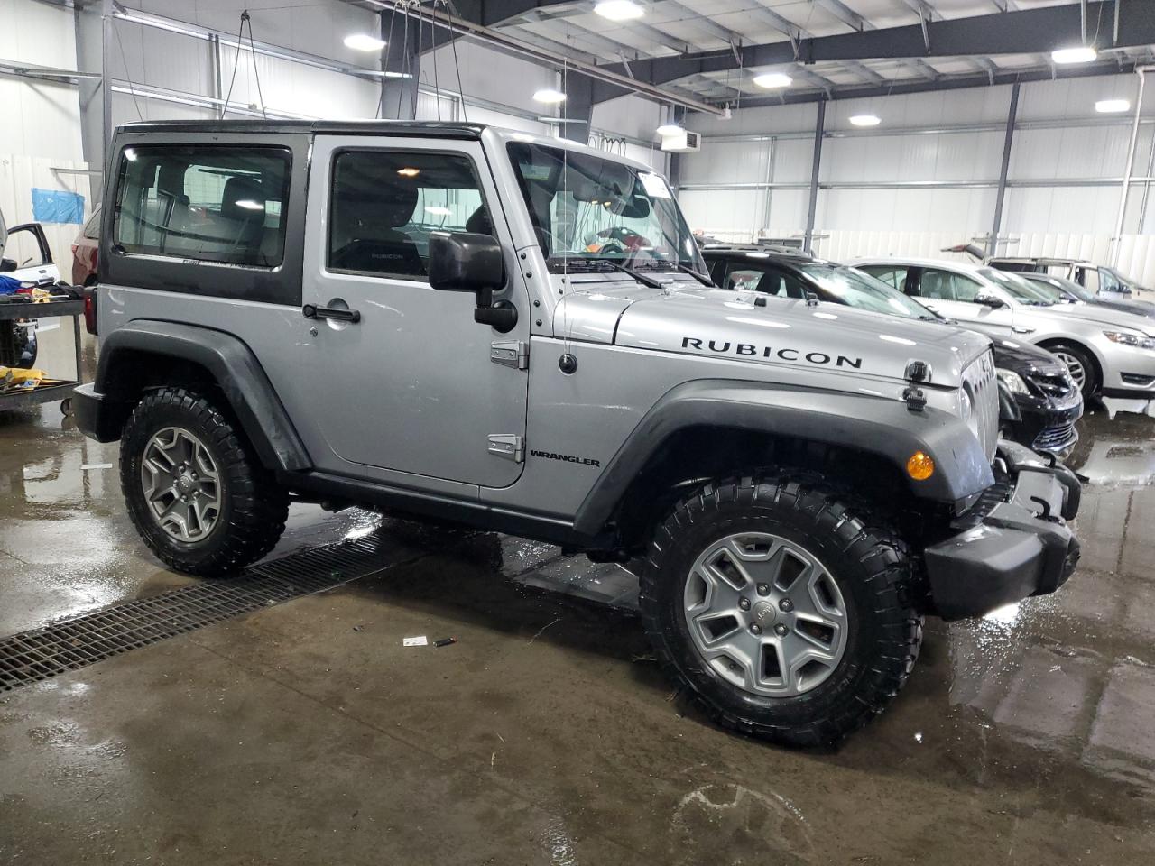 2015 Jeep Wrangler VIN 1C4BJWCGXFL713299 Copart auction photo, front end damage thumbnail 4