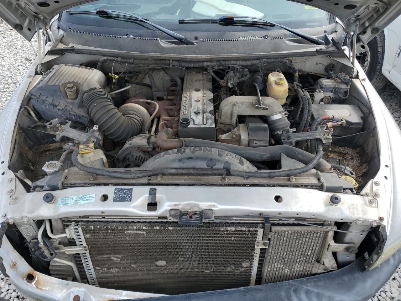 2002 Dodge RAM VIN 3B7KF23652M254130 Copart auction photo, front end / minor dent/scratches damage thumbnail 11