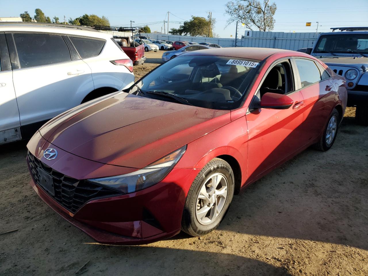 2021 Hyundai Elantra VIN KMHLL4AG8MU209746