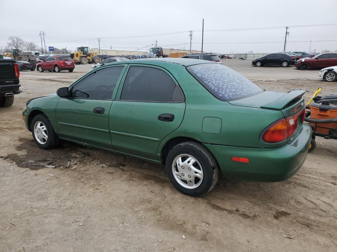 1996 Mazda Protege VIN JM1BB1418T0330159 Copart auction photo, front end / minor dent/scratches damage thumbnail 2
