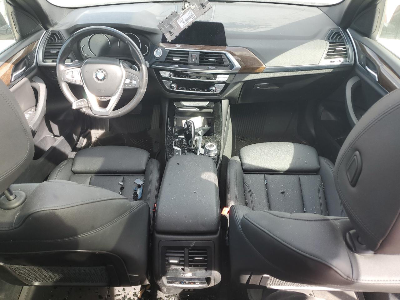 2021 BMW X3 VIN 5UXTY5C08M9F59586 Copart auction photo, water/flood / minor dent/scratches damage thumbnail 8