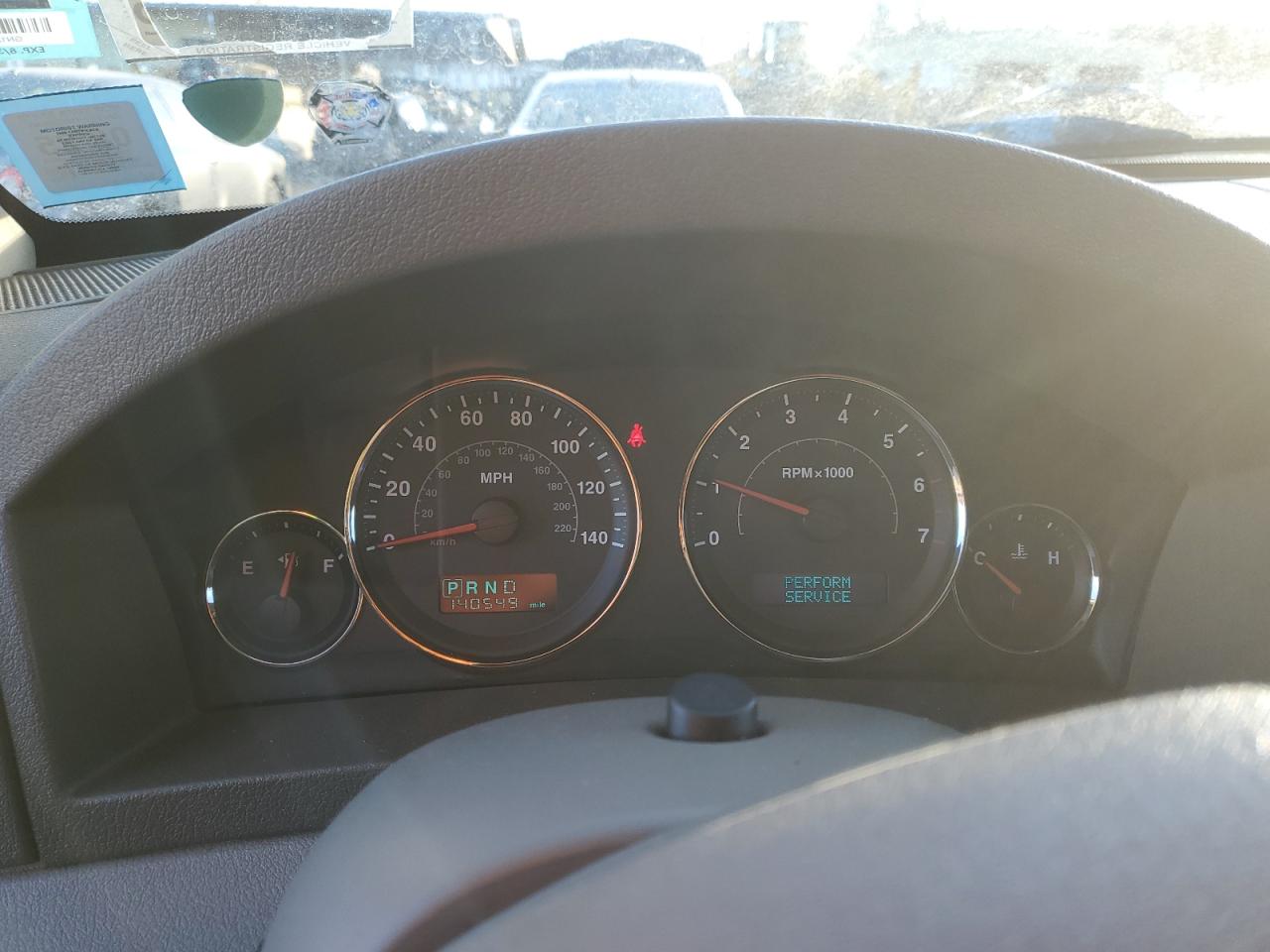 2006 Jeep Grand Cherokee VIN 1J8HR58N36C112975 Copart auction photo, all over damage thumbnail 9
