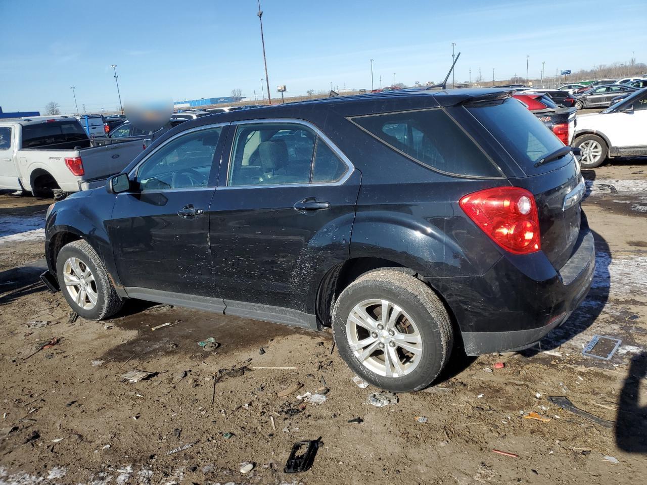 2013 Chevrolet Equinox VIN 2GNALBEK6D6419881 Copart auction photo, front end / mechanical damage thumbnail 2