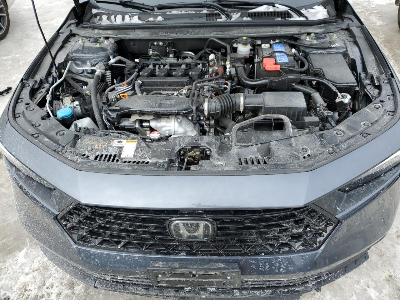 2023 Honda Accord VIN 1HGCY1F25PA011666 Copart auction photo, rear end damage thumbnail 11