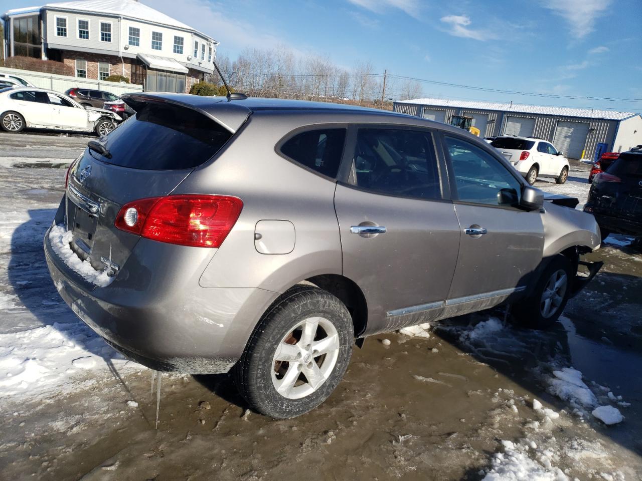 2013 Nissan Rogue VIN JN8AS5MV3DW666097 Copart auction photo, front end / minor dent/scratches damage thumbnail 3