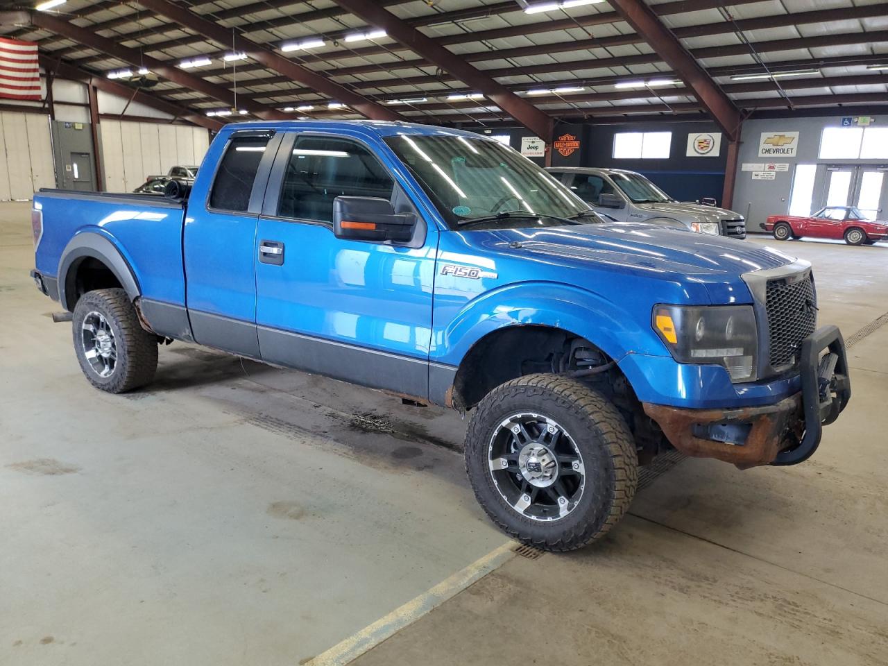 2013 Ford F-150 VIN 1FTFX1ET6DFC53079 Copart auction photo, front end / rear end damage thumbnail 4