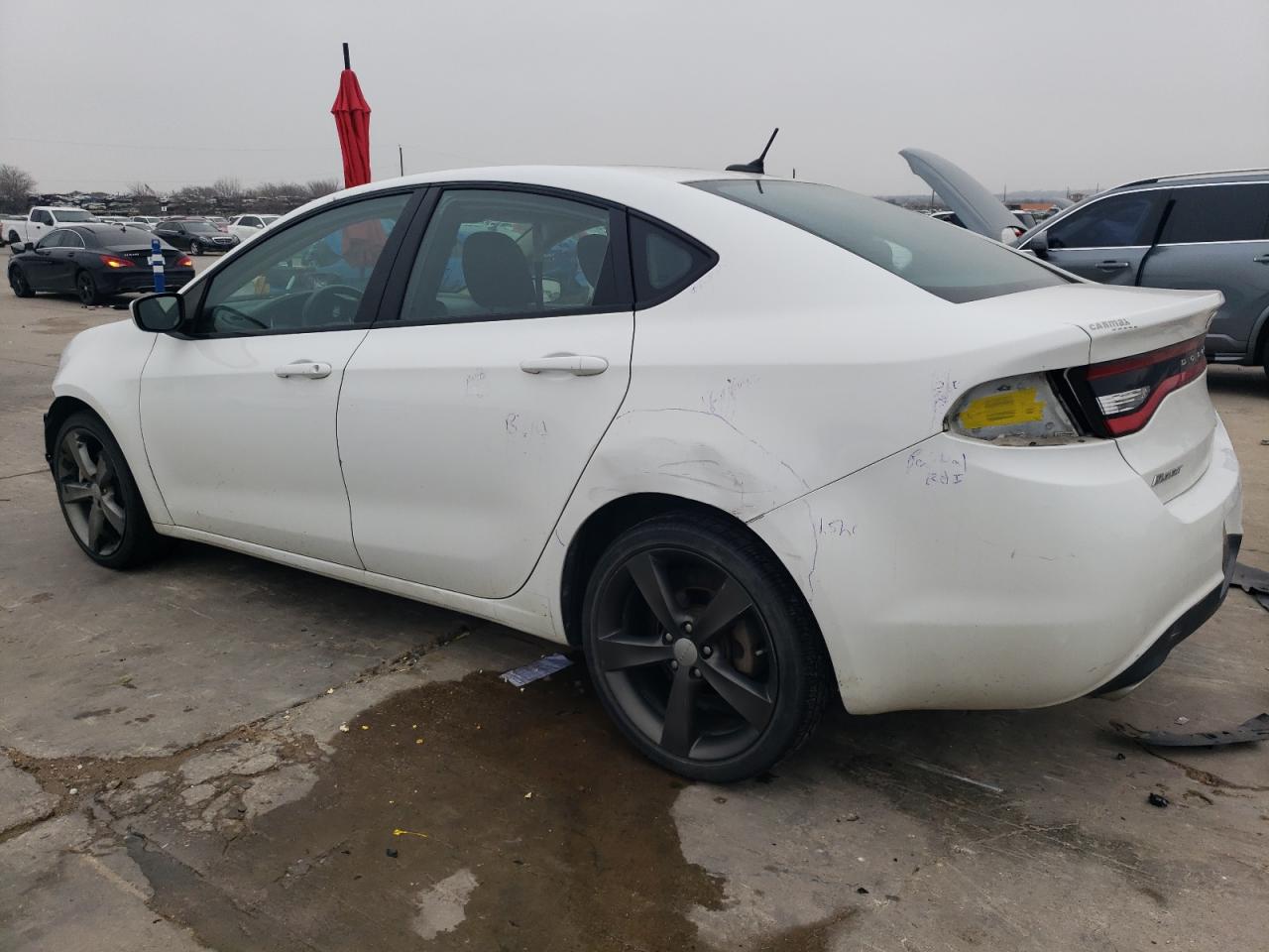 2013 Dodge Dart VIN 1C3CDFBA3DD307501 Copart auction photo, front end damage thumbnail 2