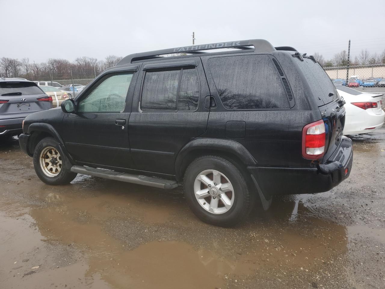 2004 Nissan Pathfinder VIN JN8DR09Y44W911455 Copart auction photo, rear end / minor dent/scratches damage thumbnail 2