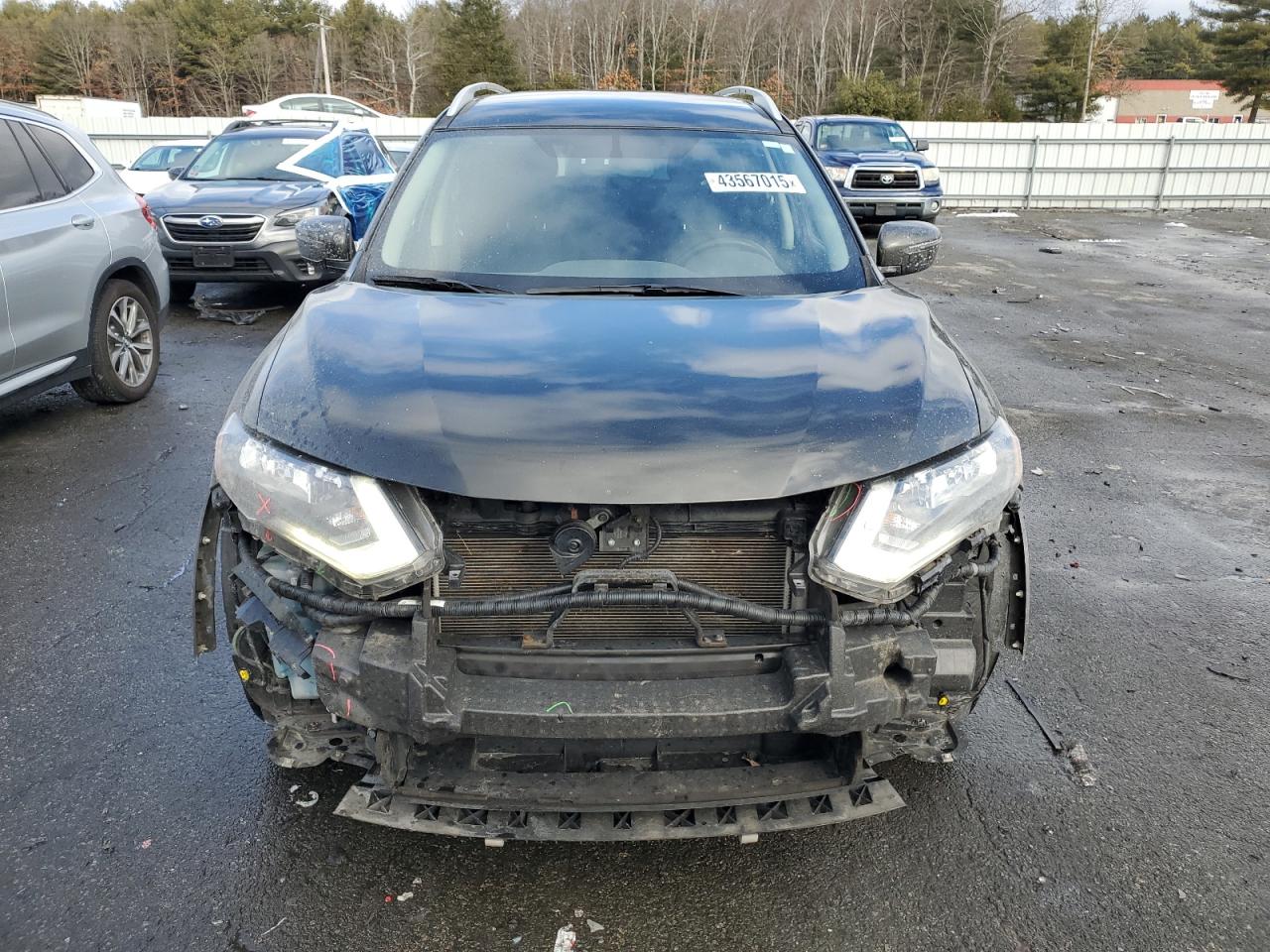 2017 Nissan Rogue VIN JN8AT2MV4HW264784 Copart auction photo, rear end damage thumbnail 5
