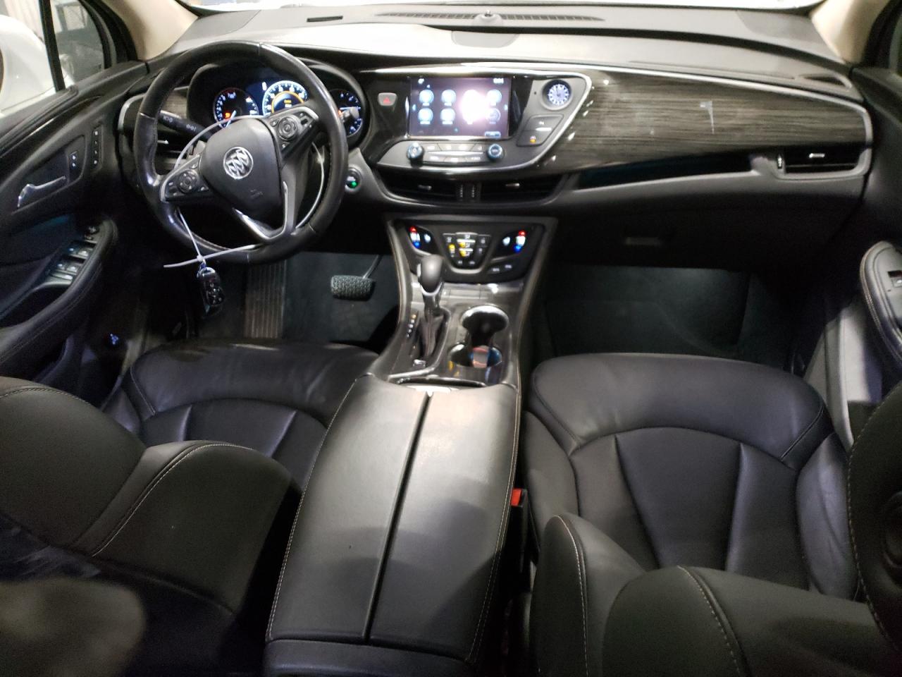 2017 Buick Envision VIN LRBFXESX1HD128067 Copart auction photo, rear end / hail damage thumbnail 8
