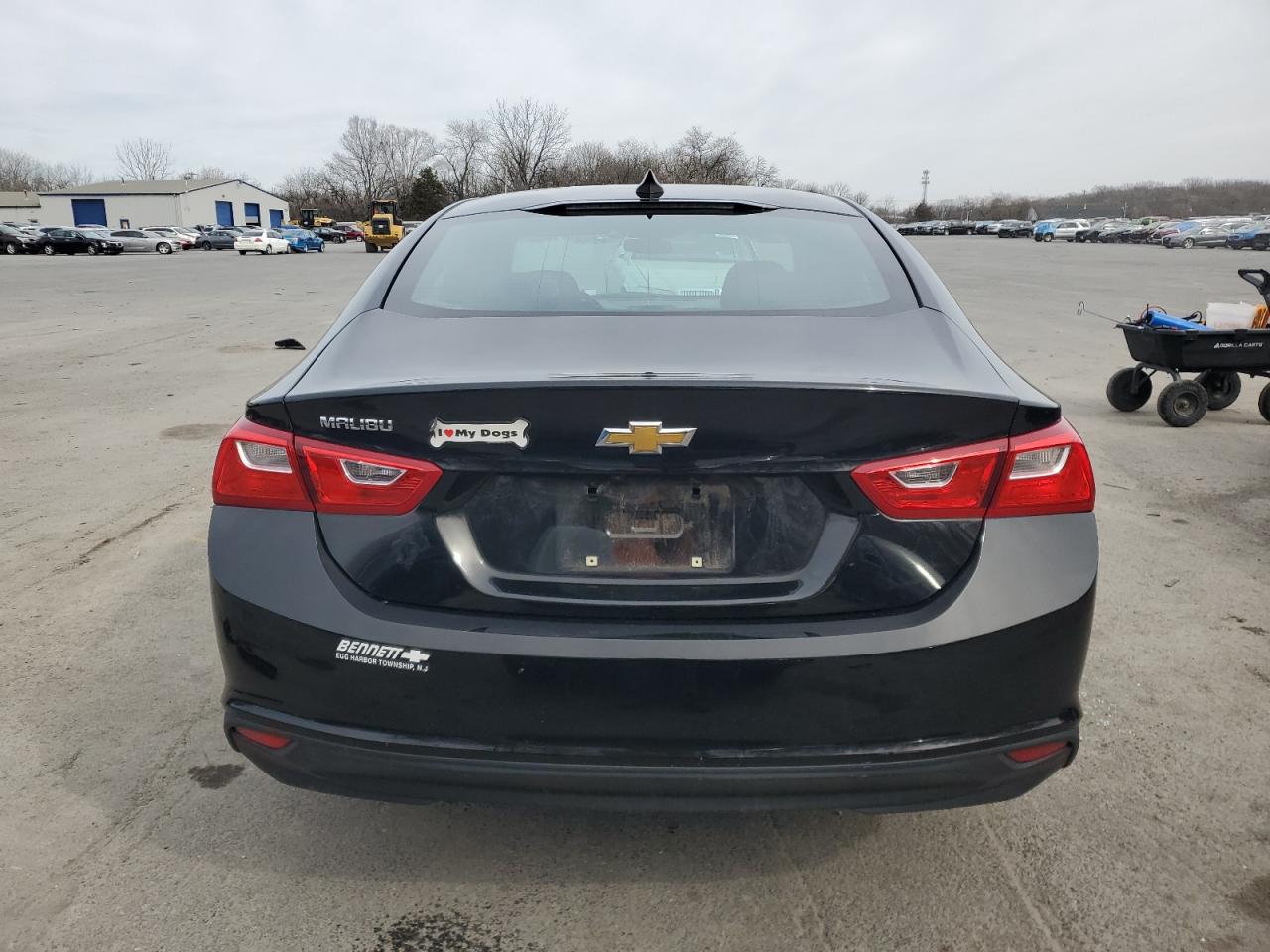 2022 Chevrolet Malibu VIN 1G1ZB5ST1NF187980 Copart auction photo, front end damage thumbnail 6