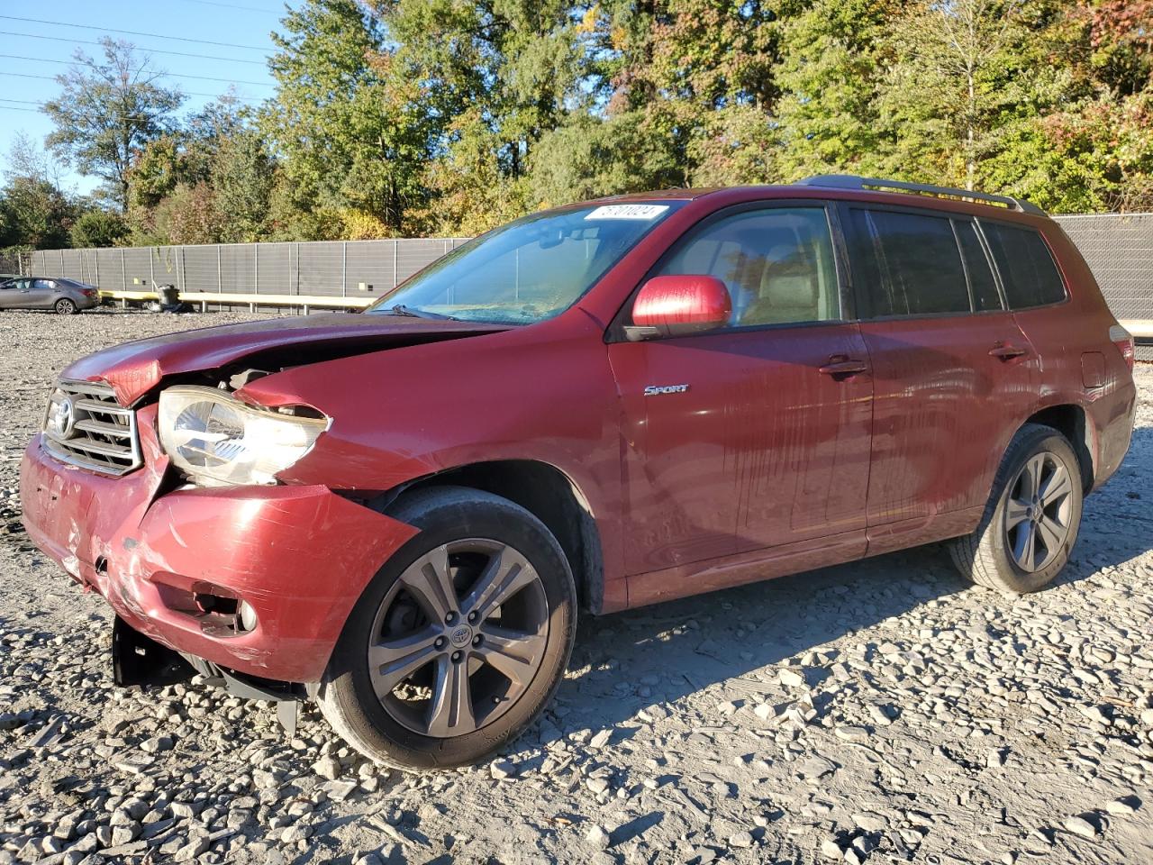 2009 Toyota Highlander VIN JTEES43AX92136774