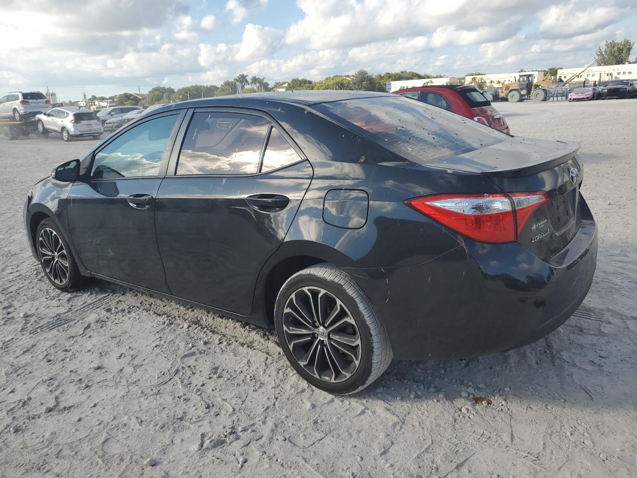 2016 Toyota Corolla VIN 2T1BURHE9GC585808 Copart auction photo, side damage thumbnail 2