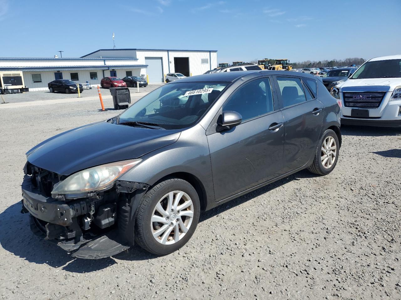 2012 Mazda 3 VIN JM1BL1L72C1678164