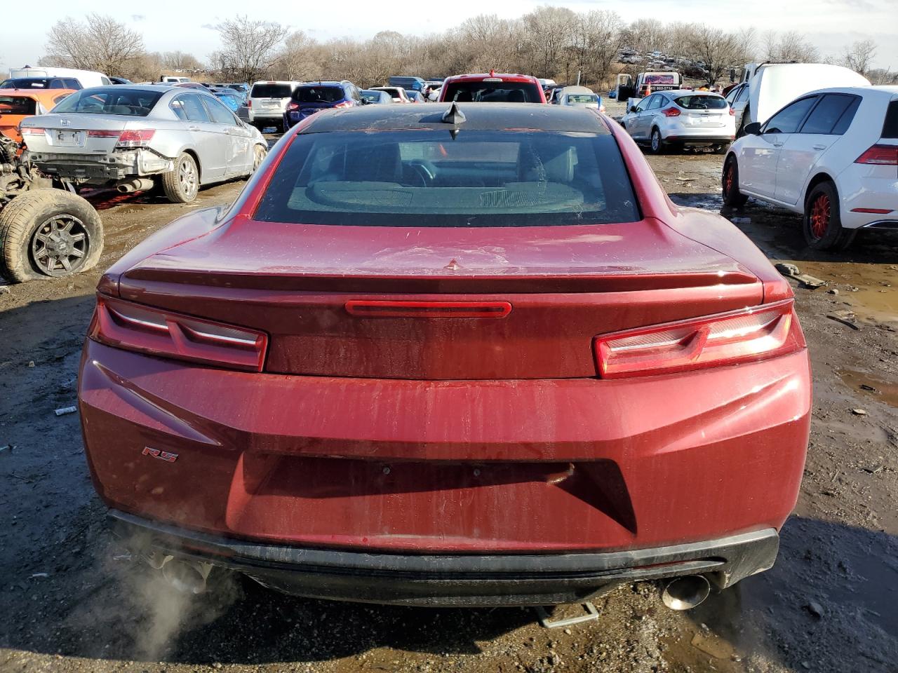 2018 Chevrolet Camaro VIN 1G1FB1RS5J0173957 Copart auction photo, front end damage thumbnail 6