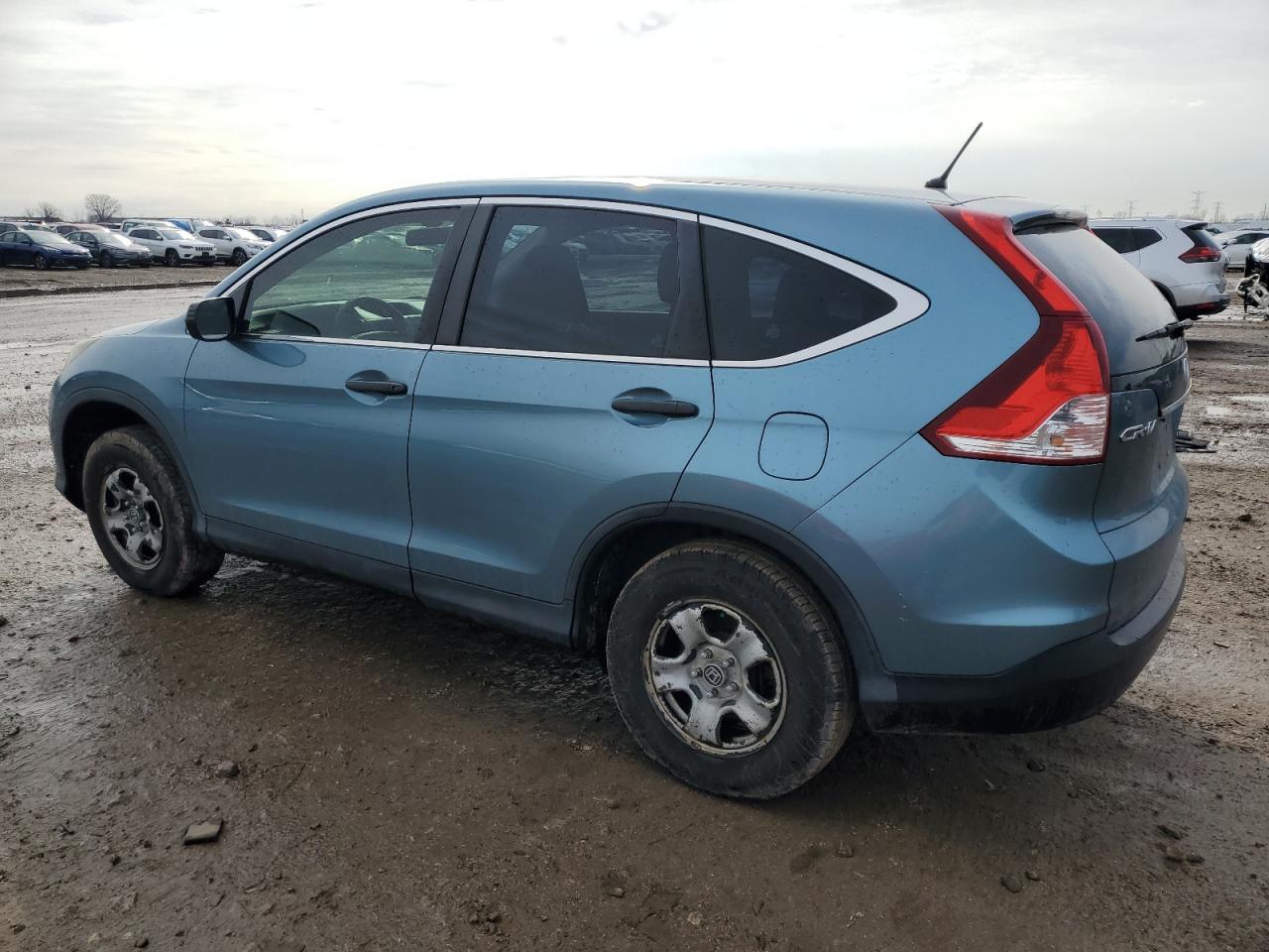 2013 Honda CR-V VIN 5J6RM4H36DL055102 Copart auction photo, undercarriage / mechanical damage thumbnail 2
