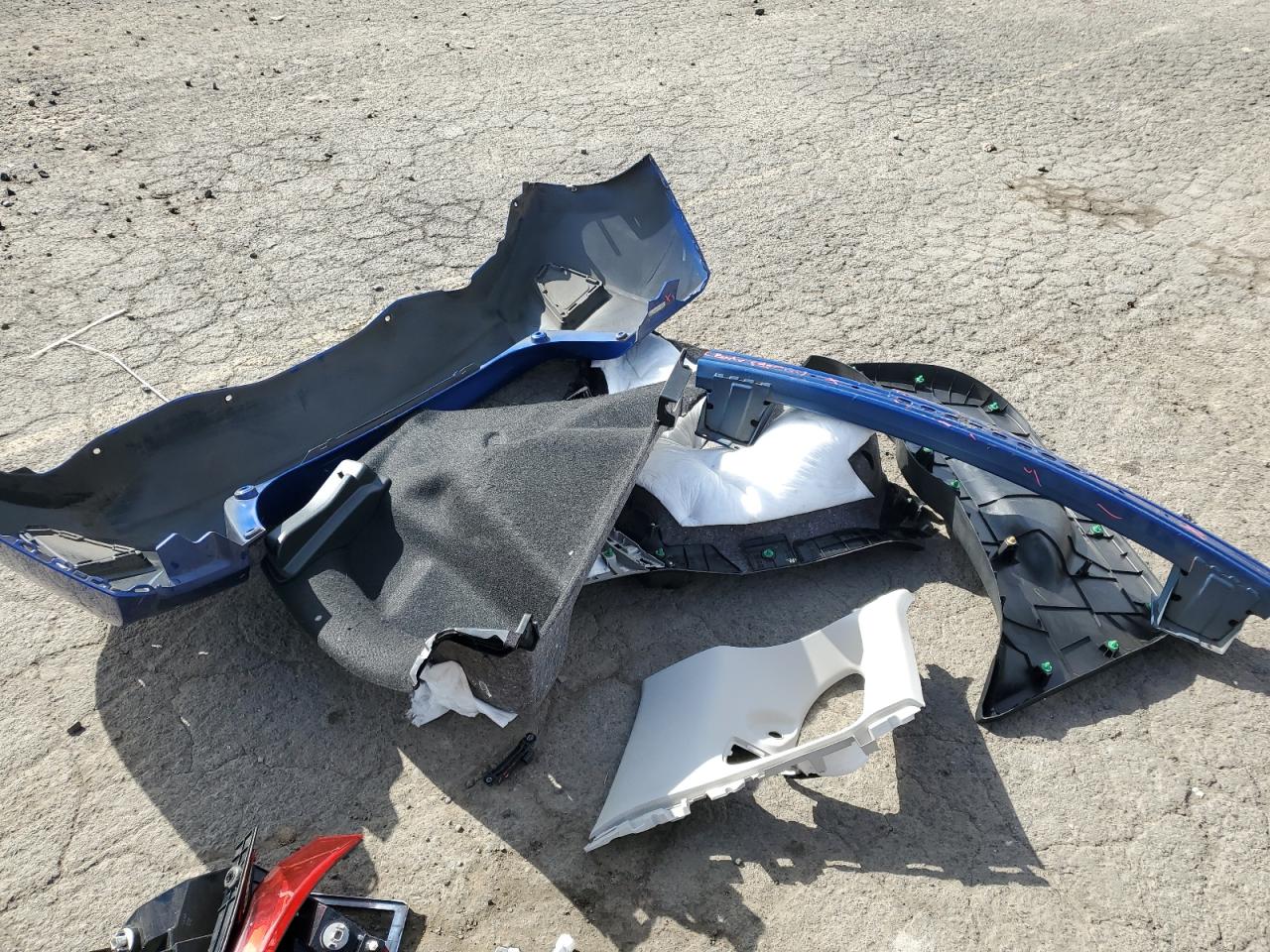 2017 Honda Fit VIN JHMGK5H74HS016997 Copart auction photo, rear end damage thumbnail 12