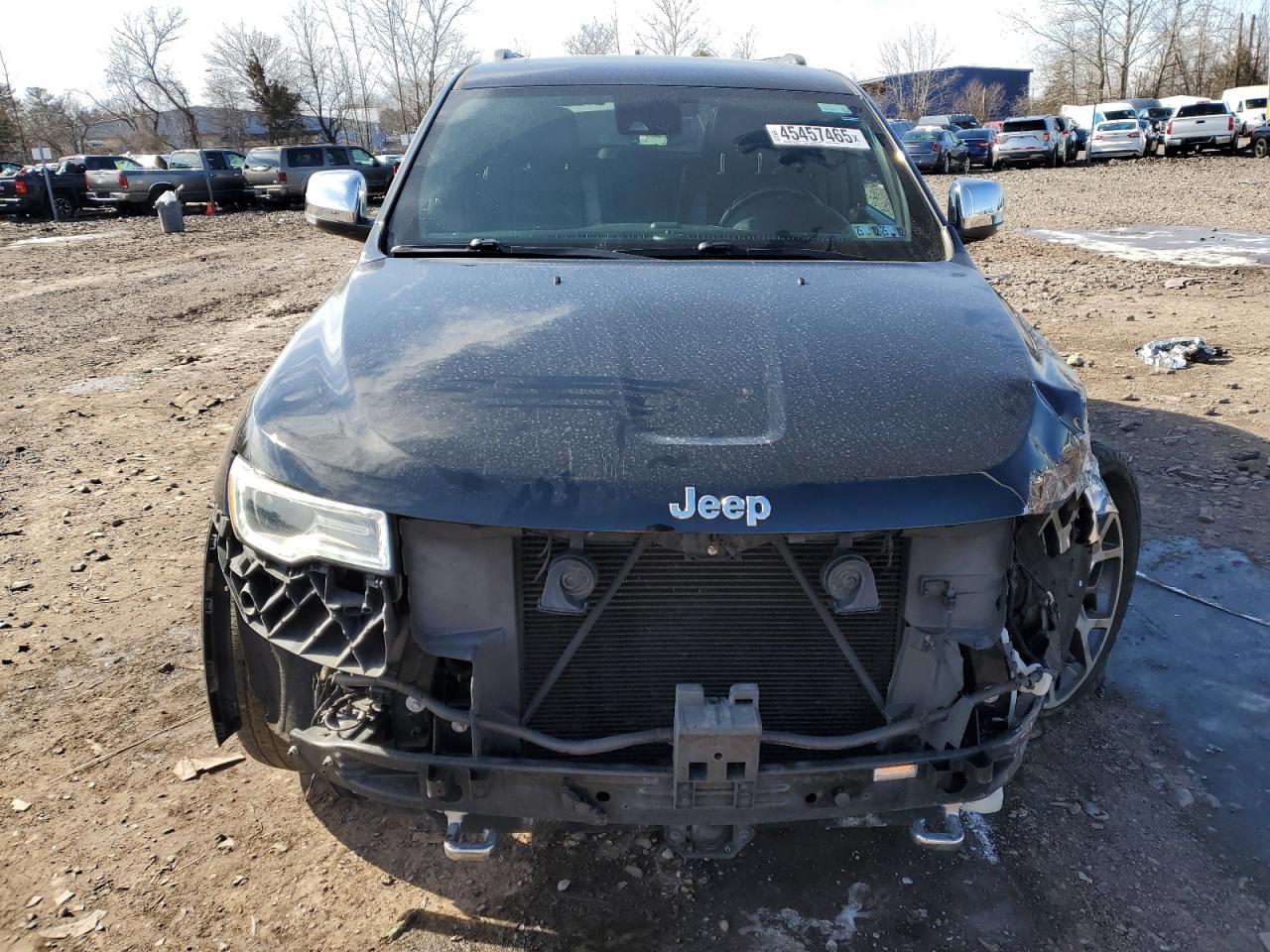 2019 Jeep Grand Cherokee VIN 1C4RJFCG4KC620674 Copart auction photo, front end damage thumbnail 5