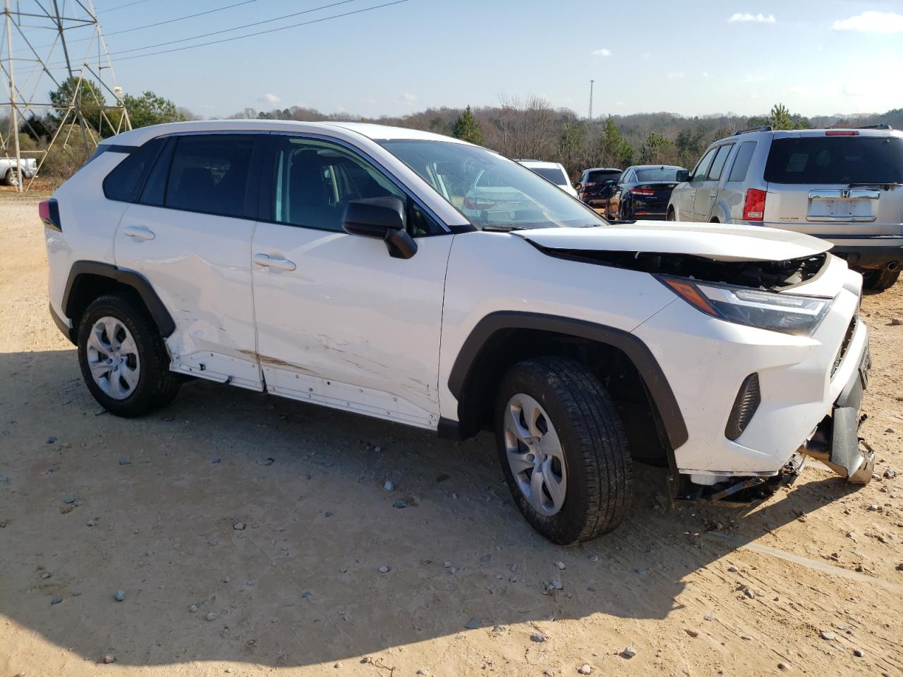 2023 Toyota RAV 4 VIN 2T3H1RFV3PC238049 Copart auction photo, all over / mechanical damage thumbnail 4