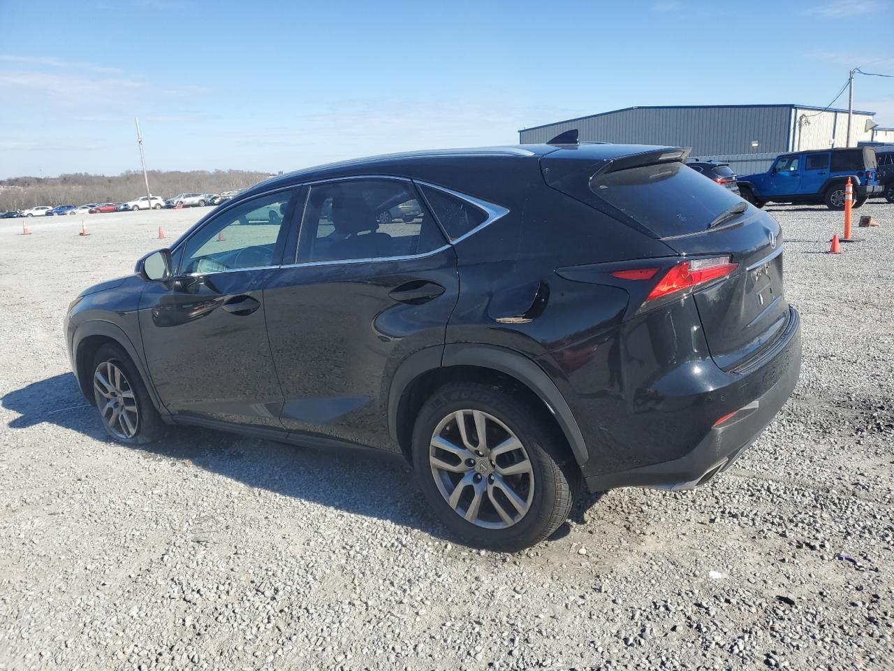 2015 Lexus NX VIN JTJYARBZXF2003210 Copart auction photo, front end / side damage thumbnail 2
