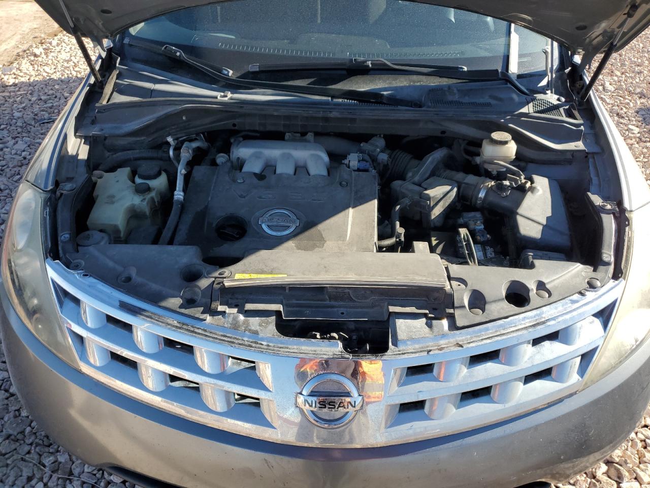 2005 Nissan Murano VIN JN8AZ08W45W434496 Copart auction photo, rear end / side damage thumbnail 12