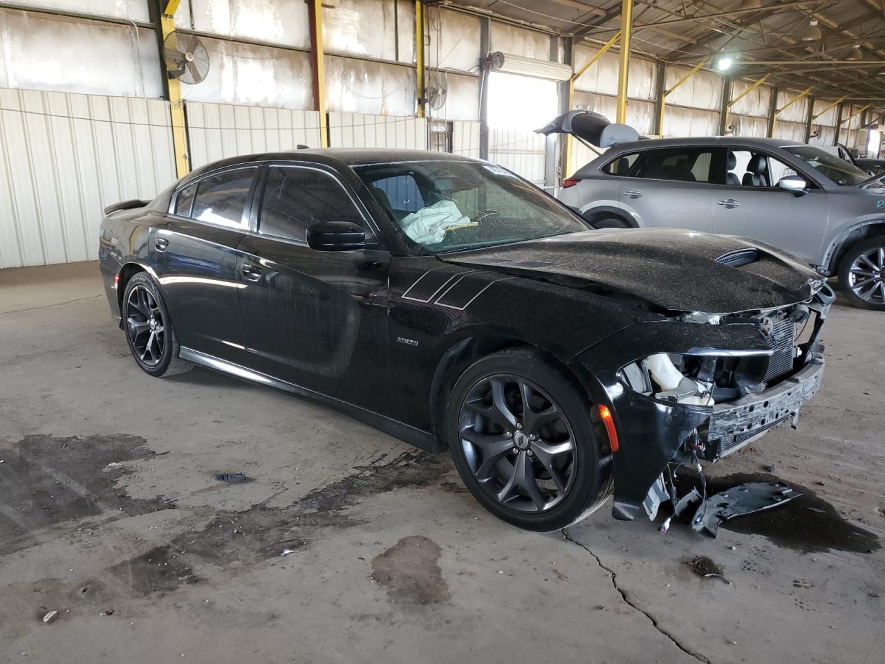2019 Dodge Charger VIN 2C3CDXCT6KH526362 Copart auction photo, front end damage thumbnail 4