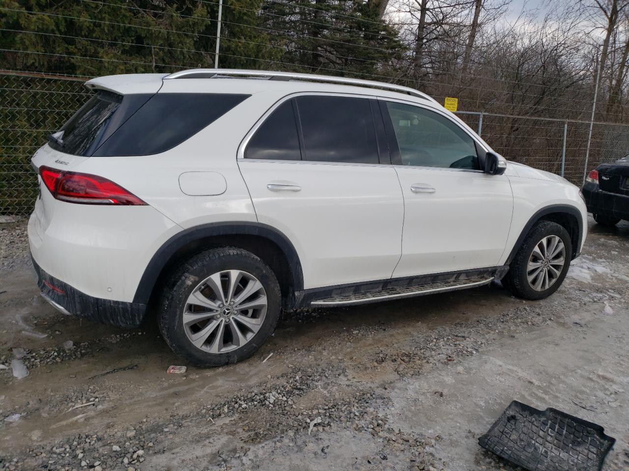 2020 Mercedes-Benz GLE VIN 4JGFB4KB4LA157504 Copart auction photo, side damage thumbnail 3