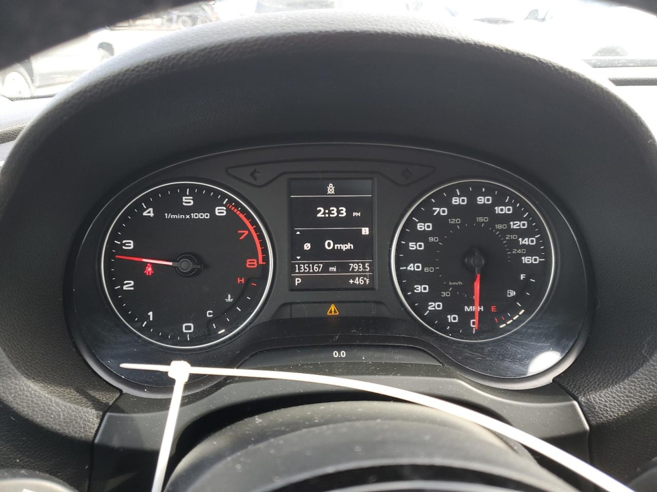 2015 Audi A3 VIN WAUEFGFF5F1061689 Copart auction photo, front end / side damage thumbnail 9