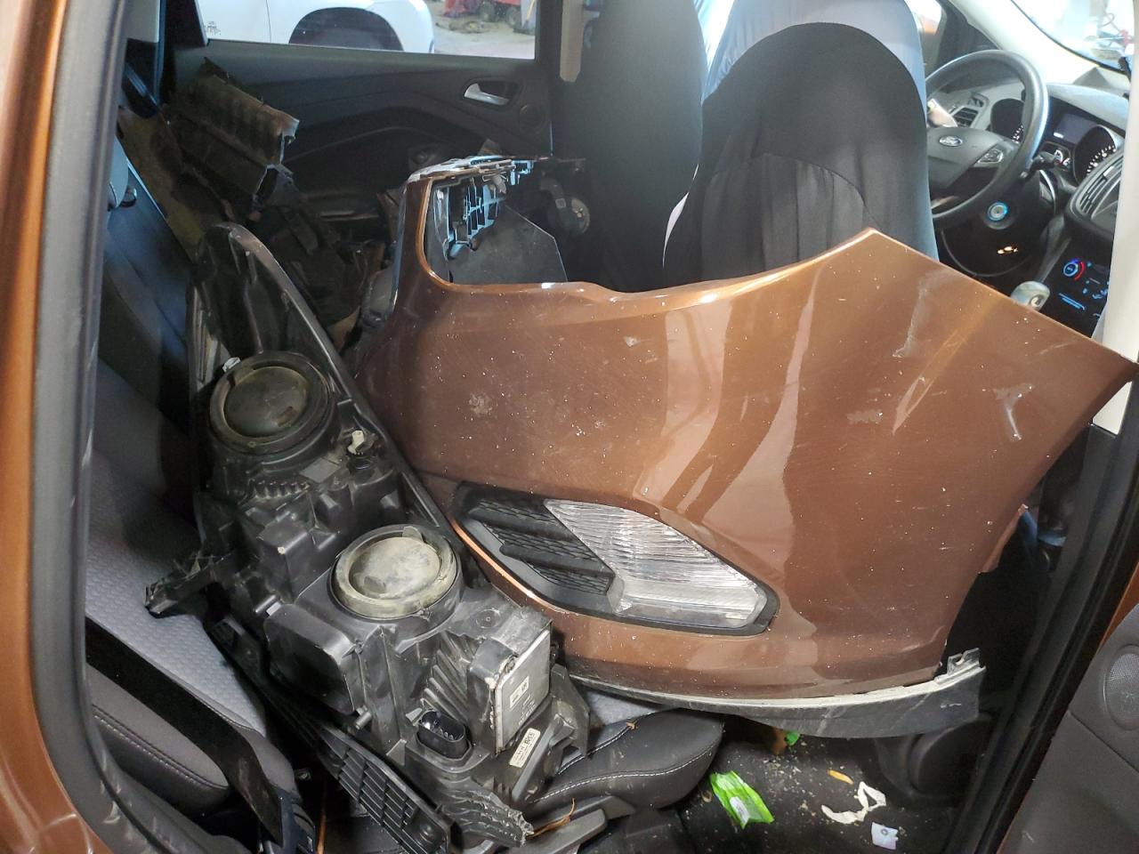 2017 Ford Escape VIN 1FMCU9G95HUC46262 Copart auction photo, all over damage thumbnail 14