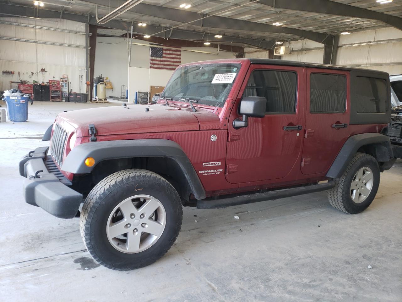 2011 Jeep Wrangler VIN 1J4BA3H13BL524646