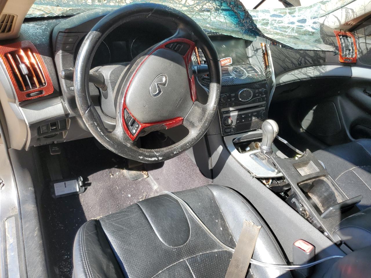 2009 Infiniti G VIN JNKCV61E09M307099 Copart auction photo, all over damage thumbnail 8