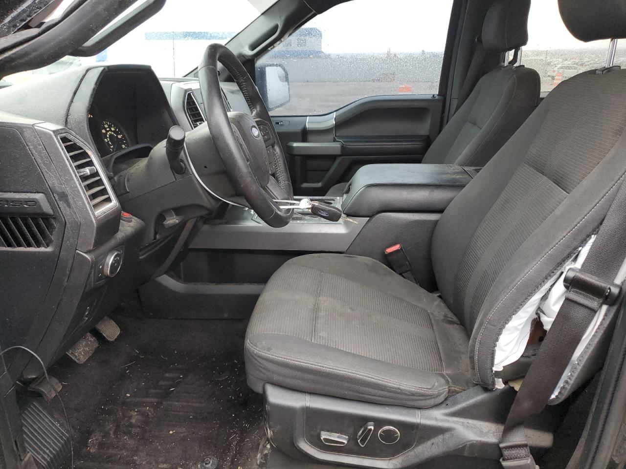 2017 Ford F-150 VIN 1FTEW1EFXHKC10340 Copart auction photo, side / rear end damage thumbnail 7