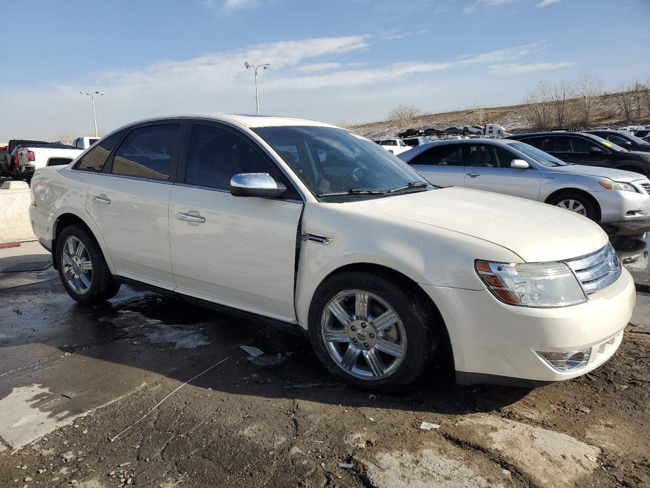 2009 Ford Taurus VIN 1FAHP28W19G102503 Copart auction photo, front end / rear end damage thumbnail 4