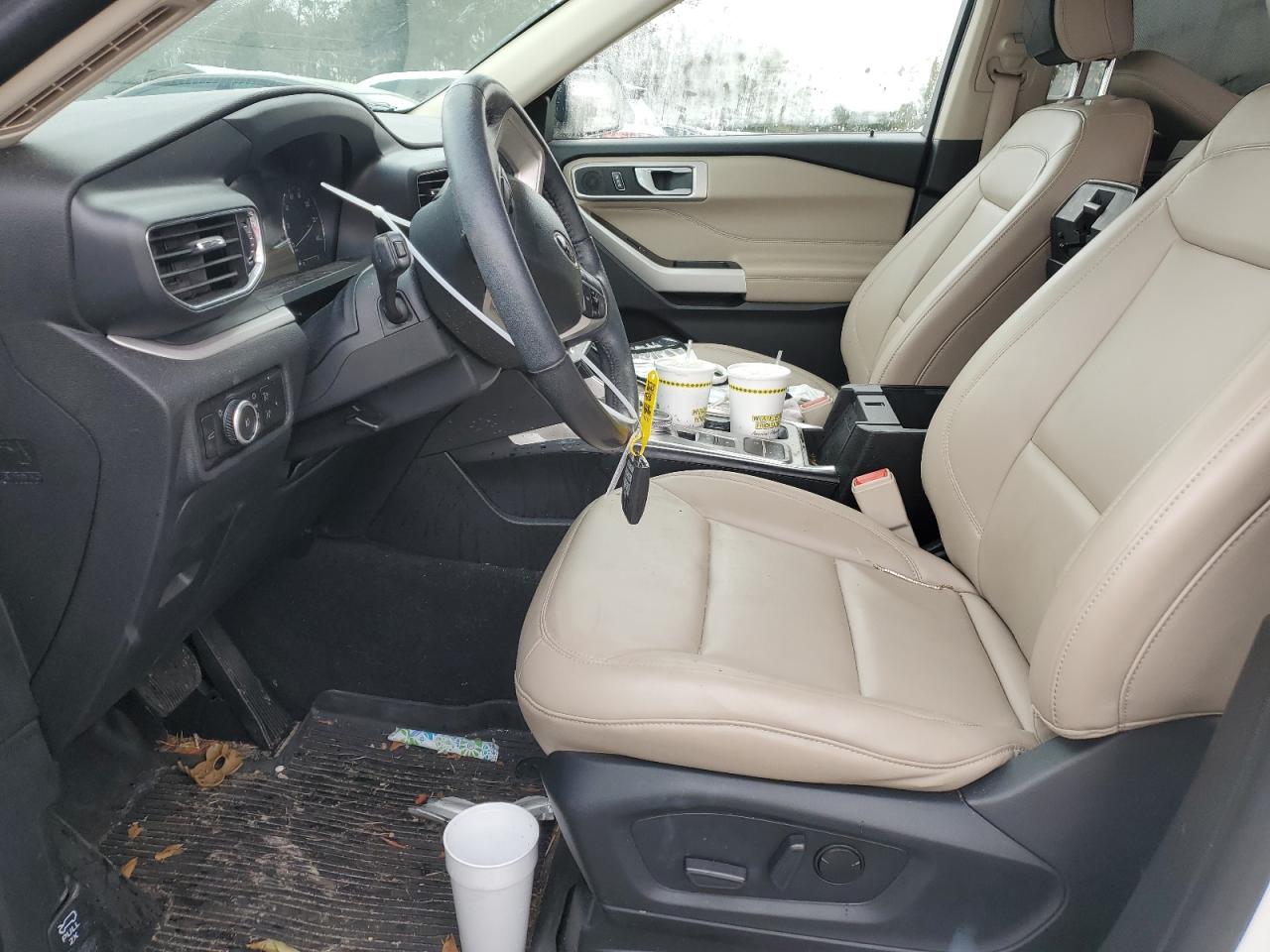 2023 Ford Explorer VIN 1FMSK7DH4PGA38145 Copart auction photo, front end damage thumbnail 7