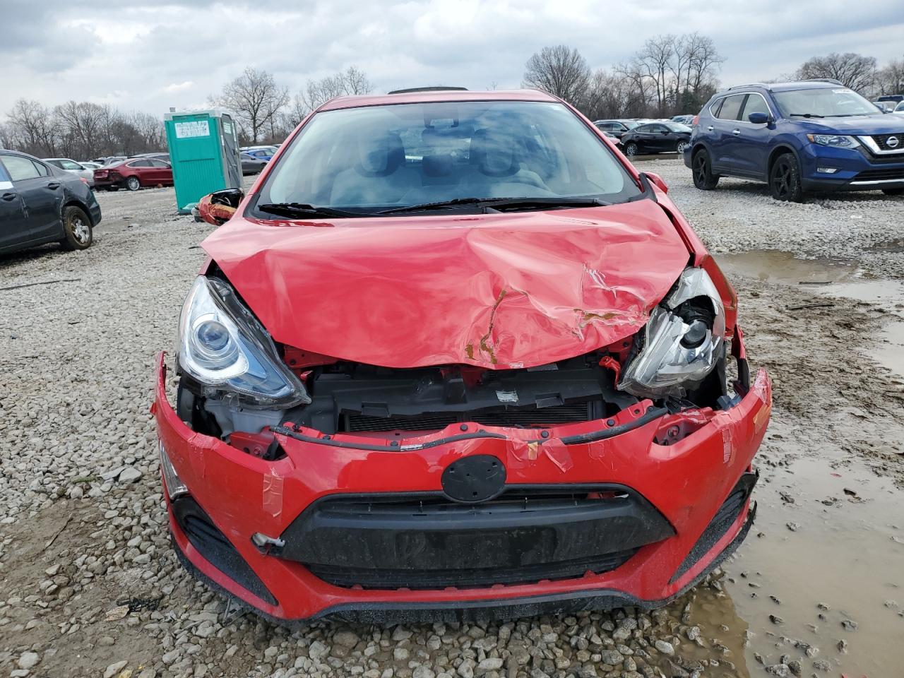 2017 Toyota Prius VIN JTDKDTB32H1593615 Copart auction photo, front end / minor dent/scratches damage thumbnail 5