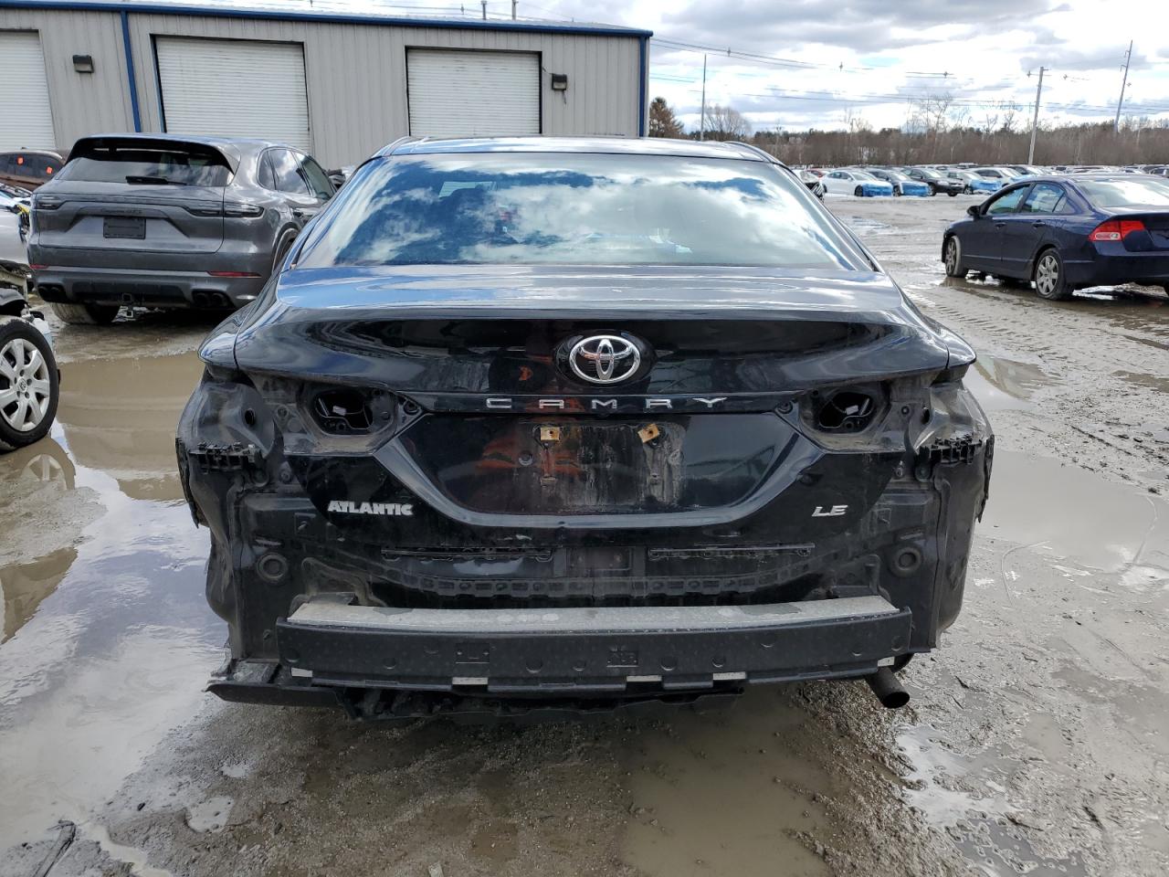 2018 Toyota Camry VIN 4T1B11HK8JU093759 Copart auction photo, front end / rear end damage thumbnail 6