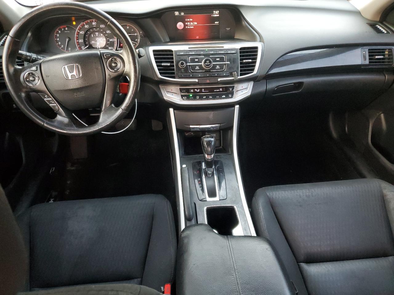 2015 Honda Accord VIN 1HGCR2F57FA102305 Copart auction photo, top/roof damage thumbnail 8