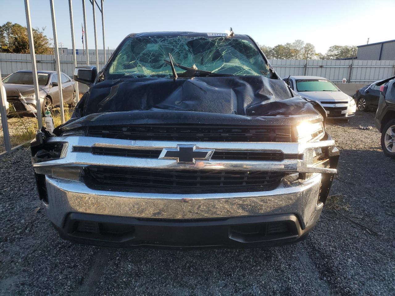 2020 Chevrolet Silverado VIN 3GCPWCEKXLG442678 Copart auction photo, top/roof damage thumbnail 5