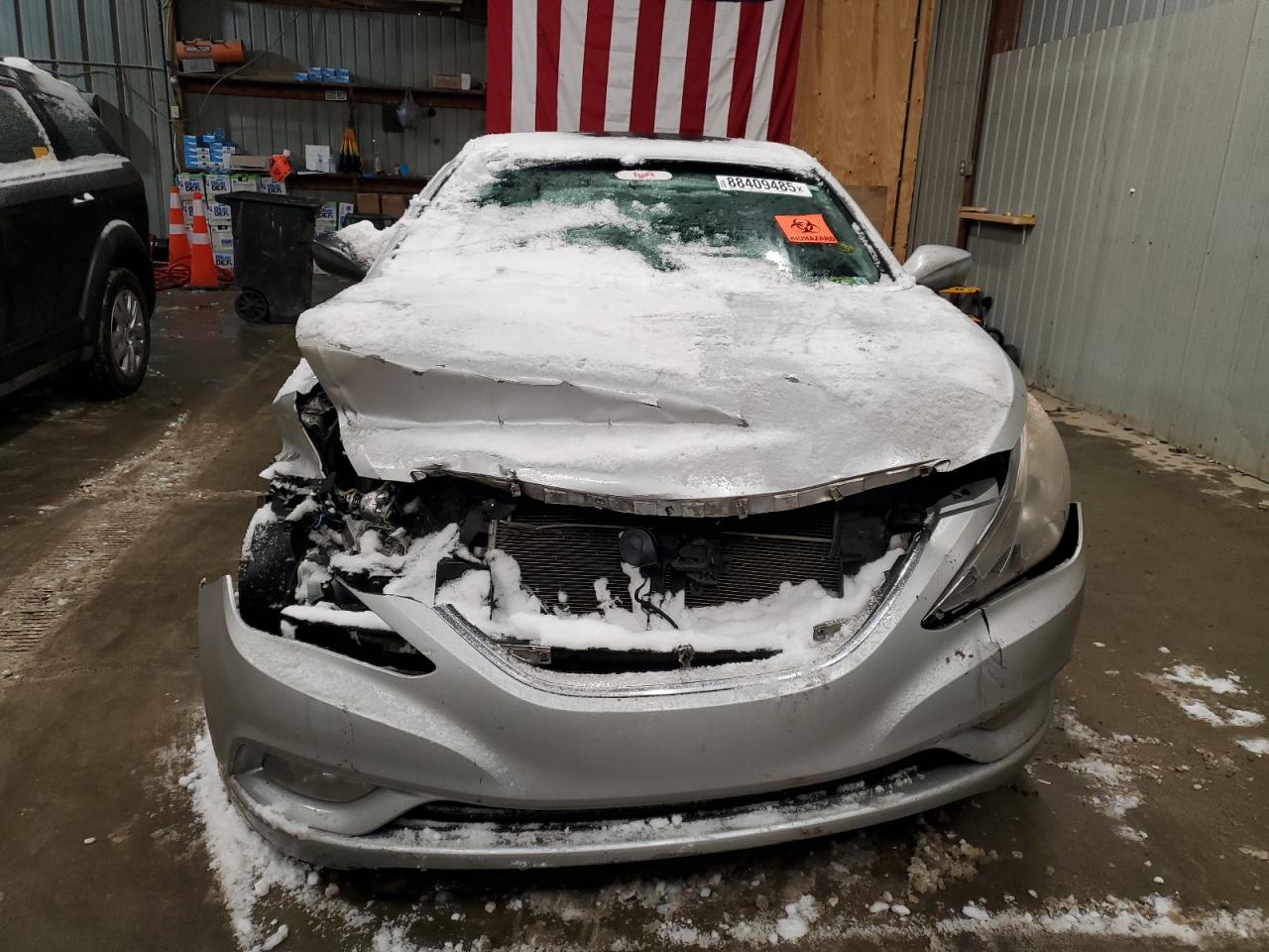 2013 Hyundai Sonata VIN 5NPEC4AC3DH643996 Copart auction photo, front end damage thumbnail 5