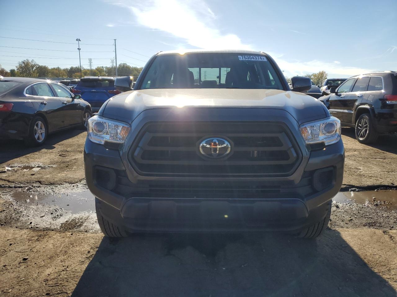2022 Toyota Tacoma VIN 3TMCZ5AN1NM515104 Copart auction photo, rear end damage thumbnail 5